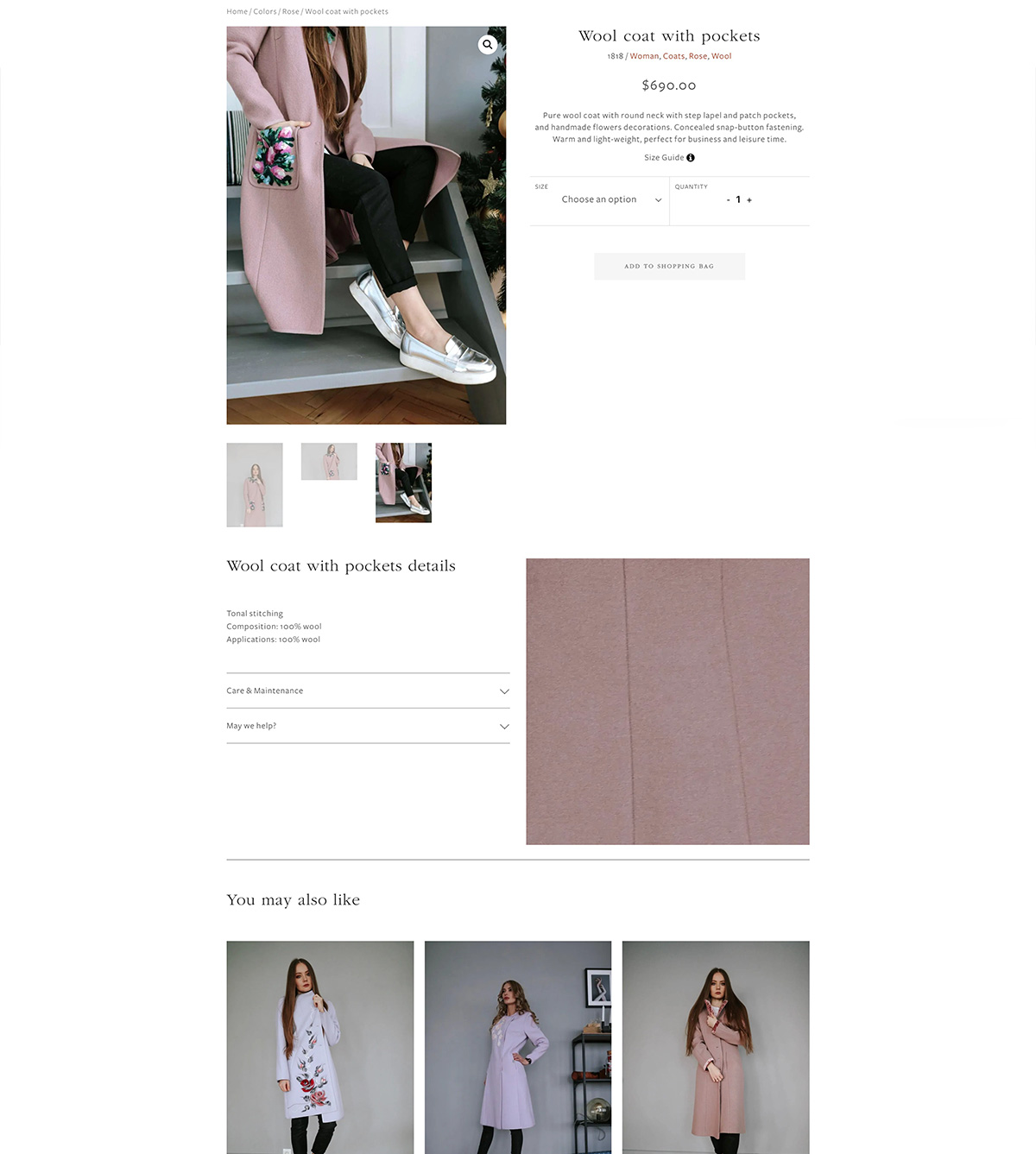 Trioni Boutique project detail